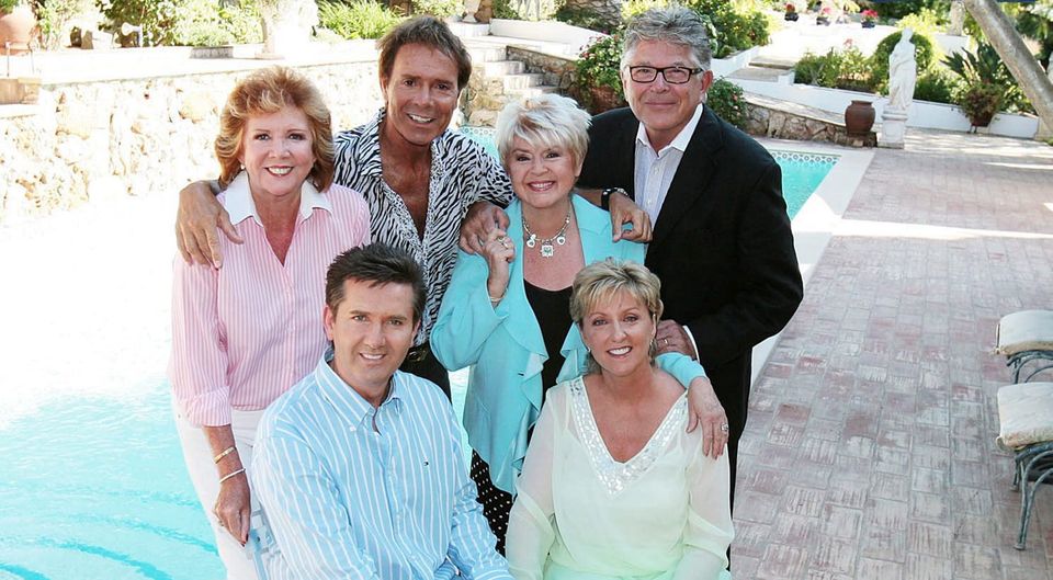 Daniel O'Donnell with Majella, Cilla Black, Cliff Richard and Gloria Hunniford