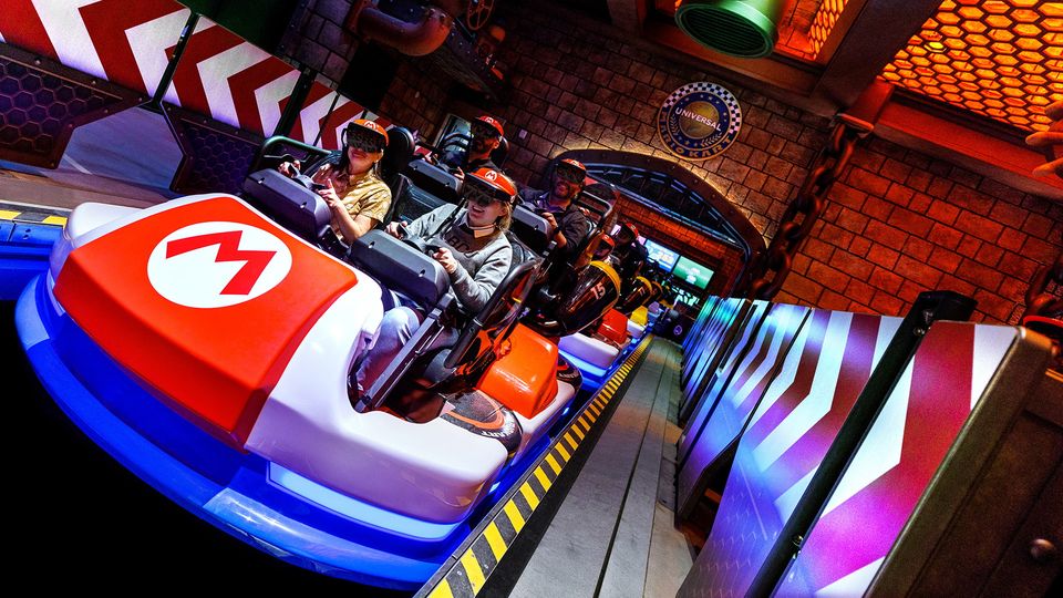 Mario Kart: Bowser’s Challenge is one of the new rides