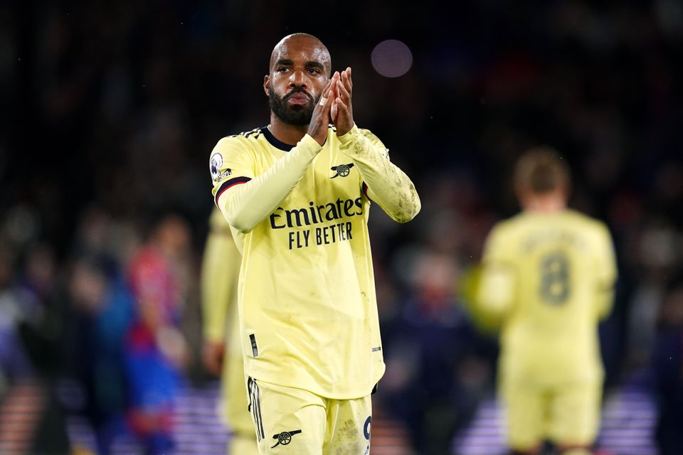 Alexandre Lacazette could leave Arsenal in the summer (John Walton/PA)