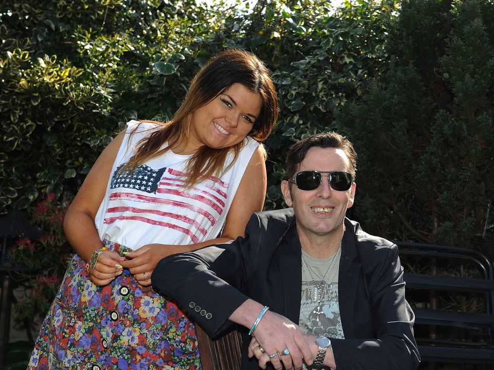 Kiera Dignam and Christy Dignam in 2012. Pic by Ernie Leslie