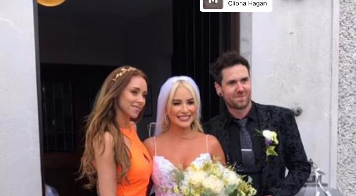 Country music stars Cliona Hagan and Simon Sheerin