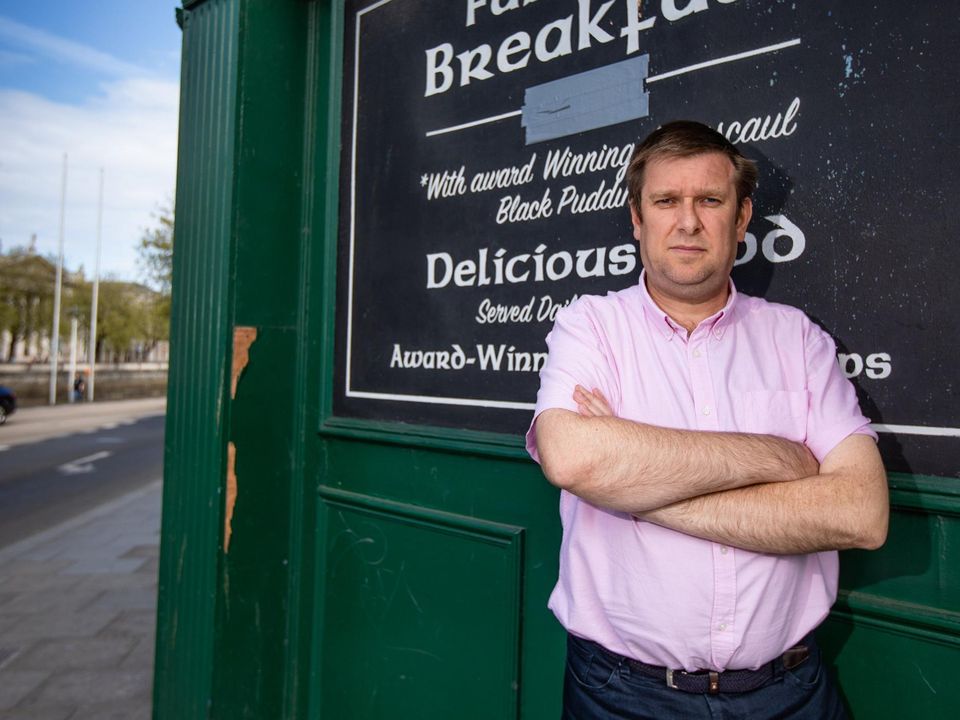 Chief executive of the Restaurants Association of Ireland, Adrian Cummins. Photo: Mark Condren