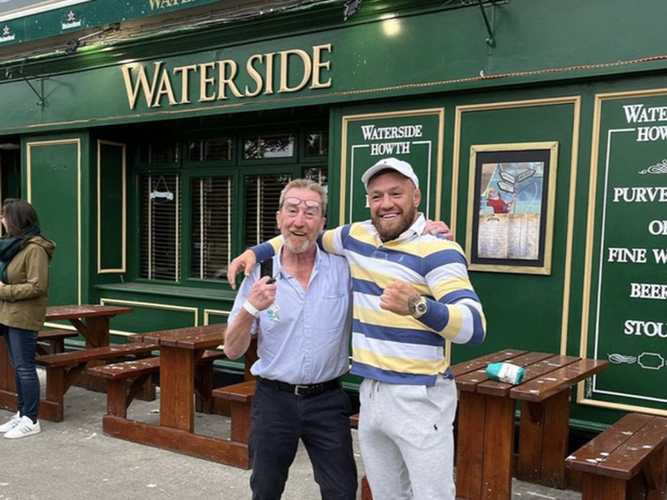 Conor McGregor at Waterside in Howth / Instagram