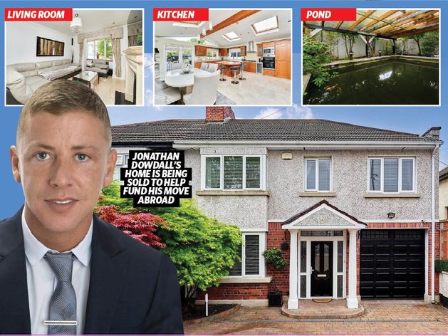 Inside luxury home of supergrass Jonathan Dowdall as it goes on sale for €795,000