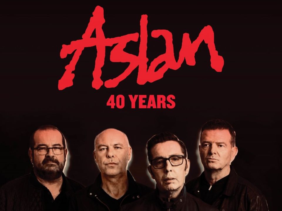 Aslan will play their rescheduled gig next March.