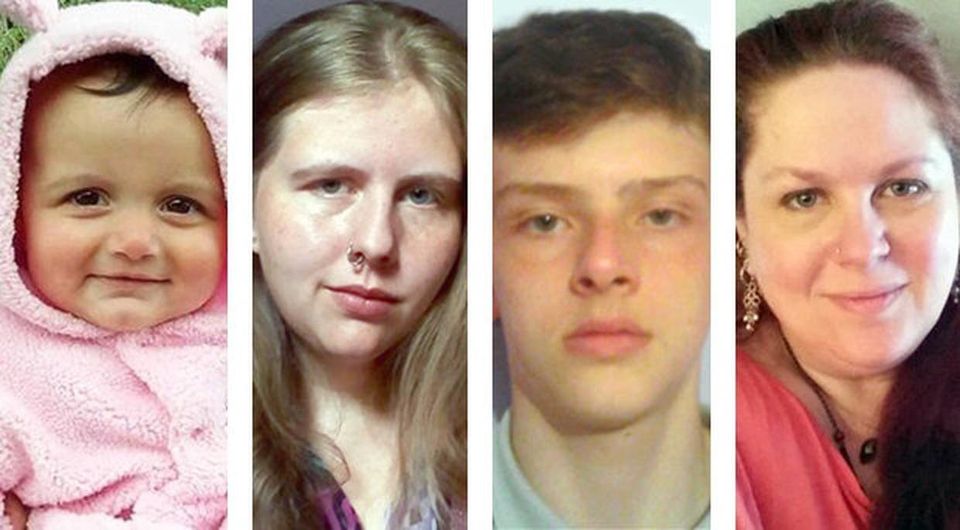 Derrylin fire victims: Morgana Quinn (16 months), Sabrina Gosset (19), Roman Gosset (16), Denise Gosset (45).