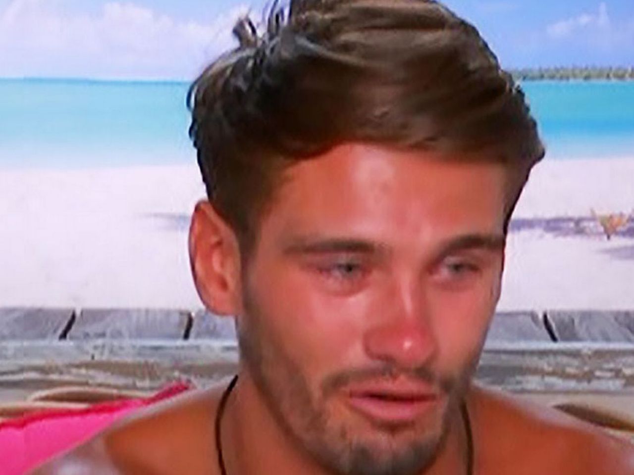 Love Island's Adam Collard shows off his bulging package in ripped