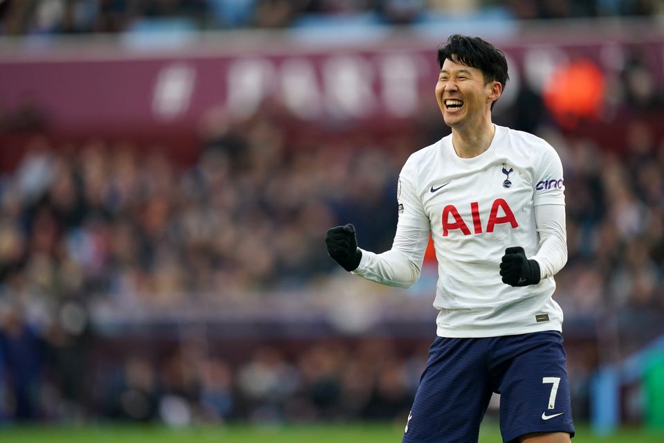 Son Heung-min’s hat-trick sent Tottenham clear in fourth (Nick Potts/PA)