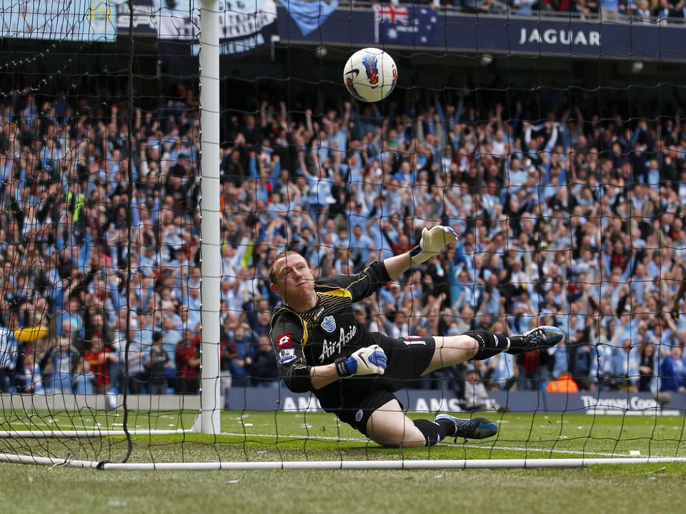 Paddy Kenny was in goal for QPR when Manchester City won the Premier League most dramatic title chase (