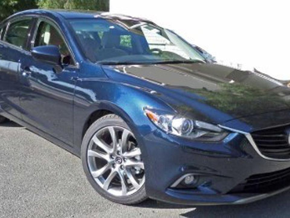 A Mazda 6 is being sought in connection with the death