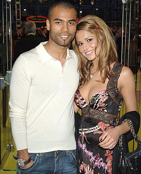Ashley Cole and his then wife Cheryl