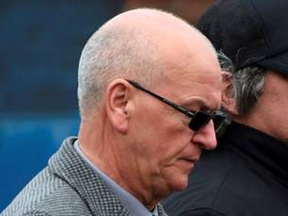 Noel Kirwan (left) with Gerry Hutch