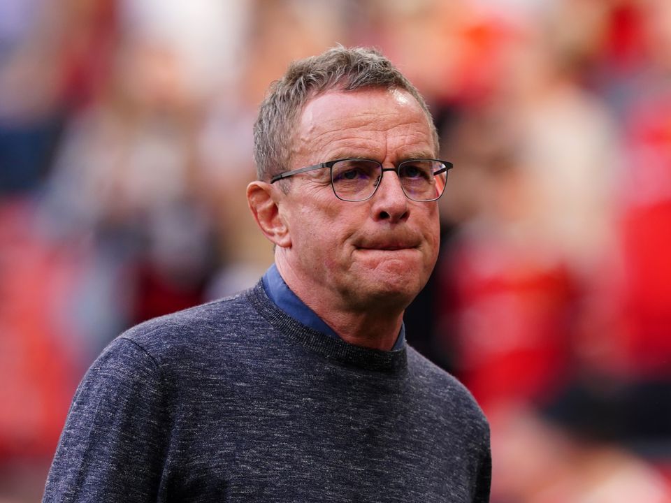Ralf Rangnick will be a consultant at Old Trafford next season (Martin Rickett/PA)