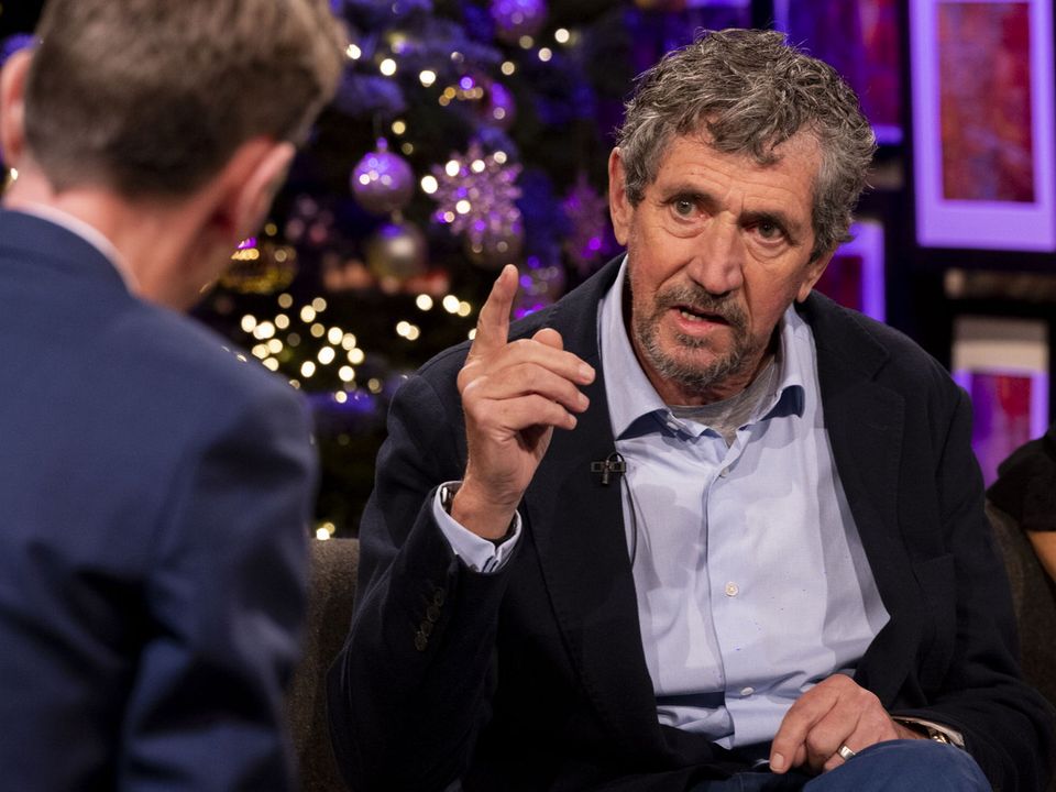 Charlie Bird pictured on RTÉ’s The Late Late Show with Ryan Tubridy. Picture Andres Poveda