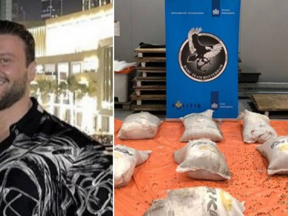 Edin Gacinin and coaine seized during international policing operation
