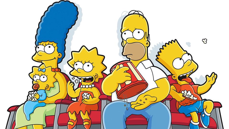 The most famous cartoon of all time, The Simpsons