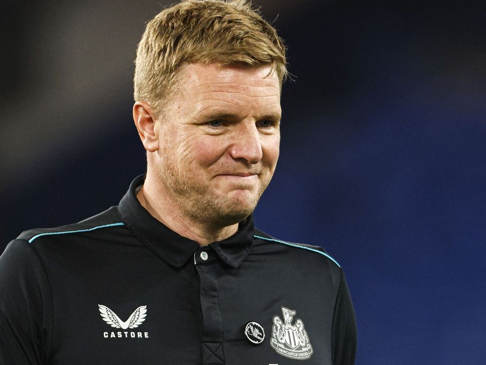Newcastle head coach Eddie Howe has placed respect at the centre of his rebuilding plan (Richard Sellers/PA)