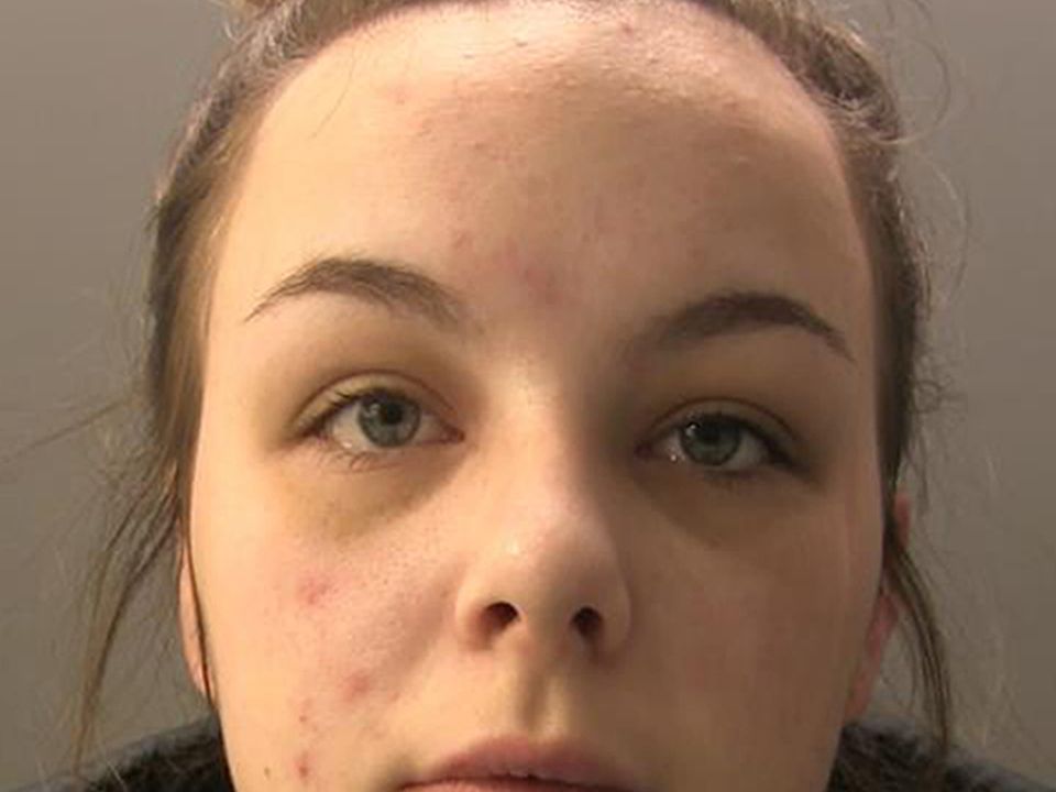 Eleanor Williams, 22, who has been jailed for eight-and-a-half years at Preston Crown Court for nine counts of perverting the course of justice (Cumbria Police/PA)