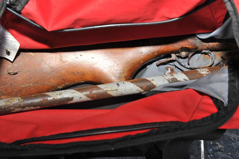 The firearm used in the murder of Paul Smyth