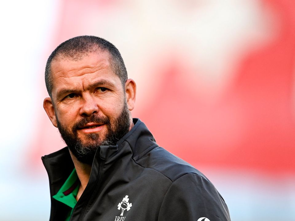 The IRFU won't stand in Andy Farrell's way if the Lions come calling. Photo: Harry Murphy/Sportsfile