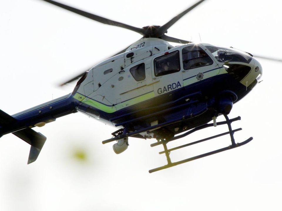 Garda helicopter