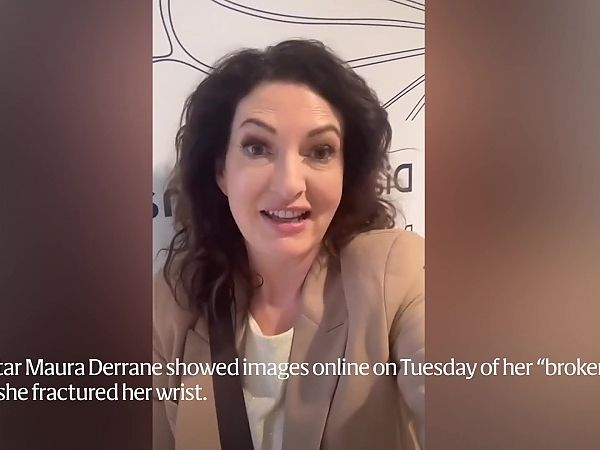 RTÉ broadcaster Maura Derrane trips and breaks wrist before going on-air