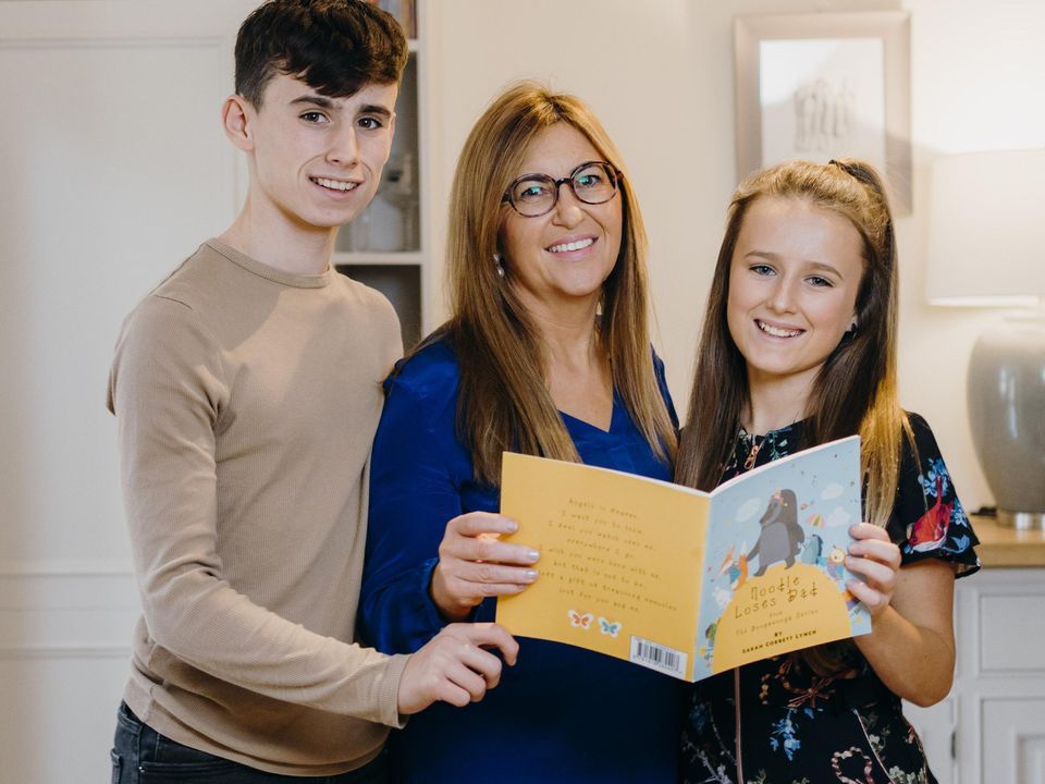 Sarah Corbett Lynch from Raheen, Limerick pictured with her brother Jack, her Aunt Tracey Lynch