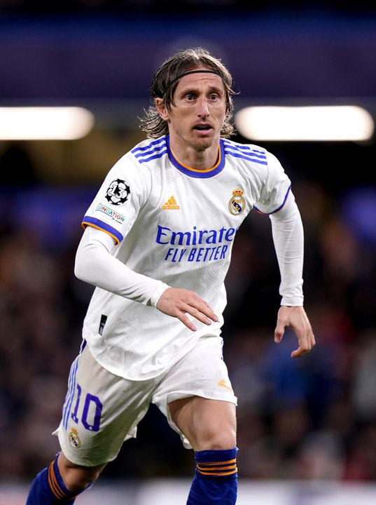 Luka Modric is now in his 10th season with Real Madrid (John Walton/PA)