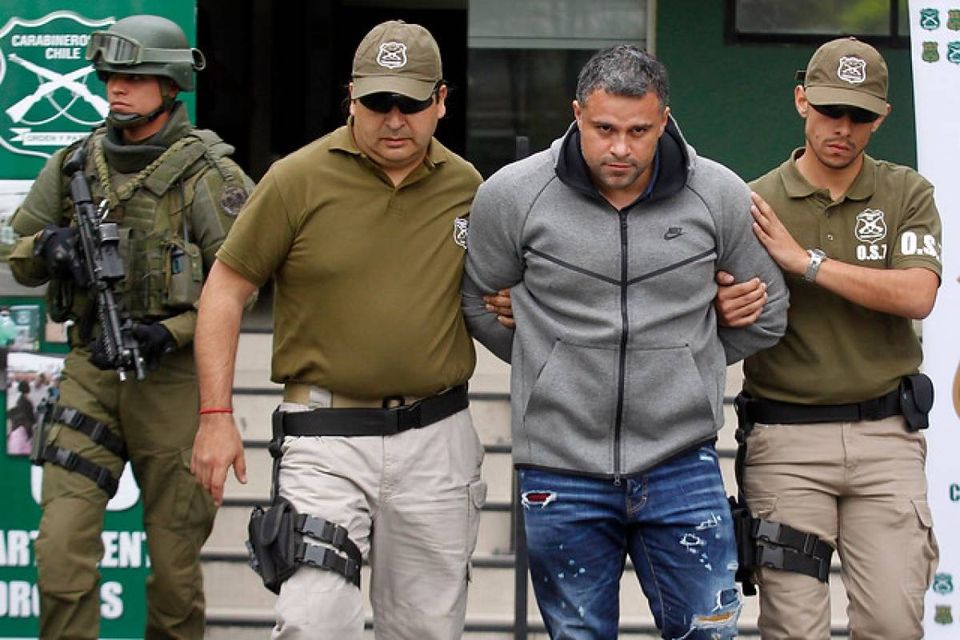 Ricardo ‘El Rico’ Riquelme was arrested in his native Chile