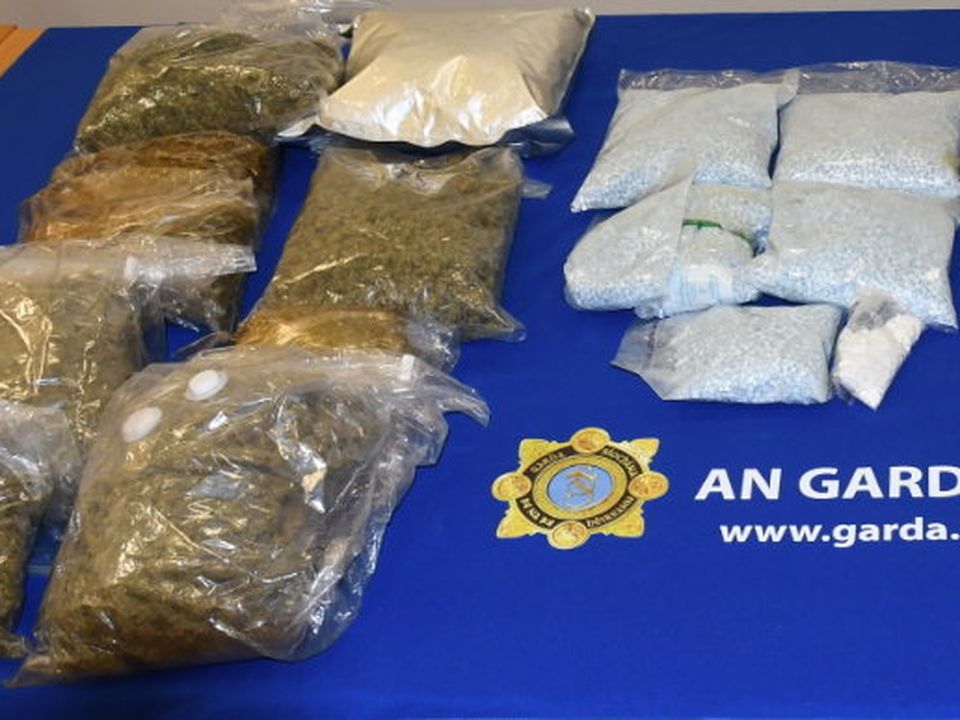 Drugs seized in Finglas. Photo: An Garda Siochana