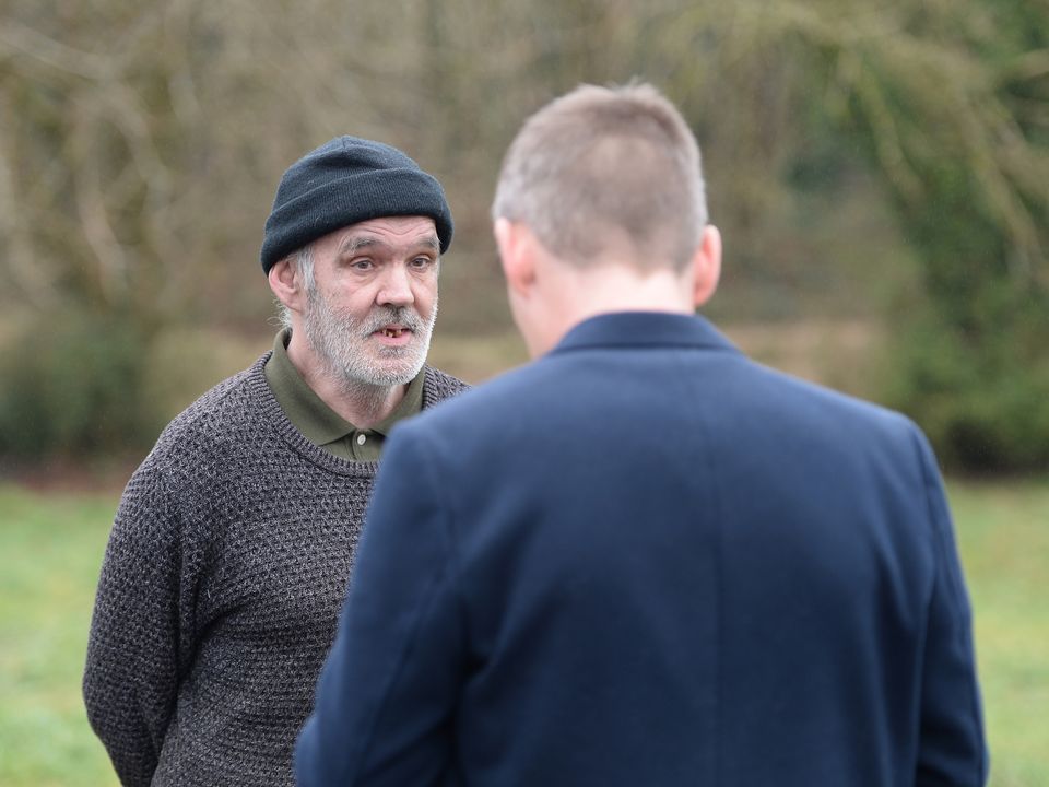 Farmer James talks to Sunday World reporter Patrick O'Connell