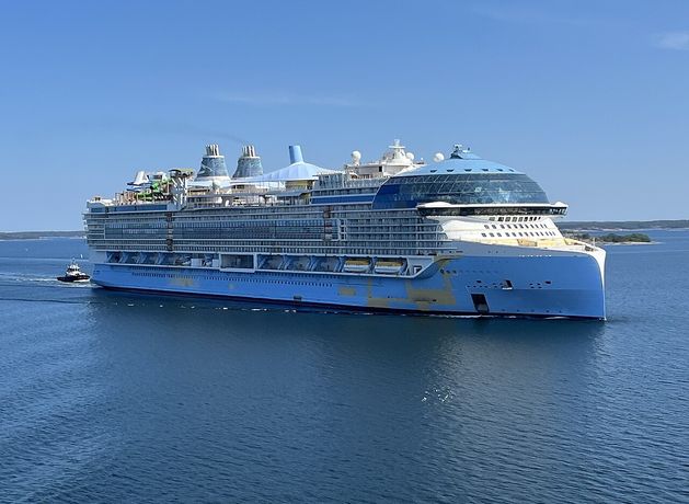 Passenger dies after falling overboard from world’s largest cruise ship