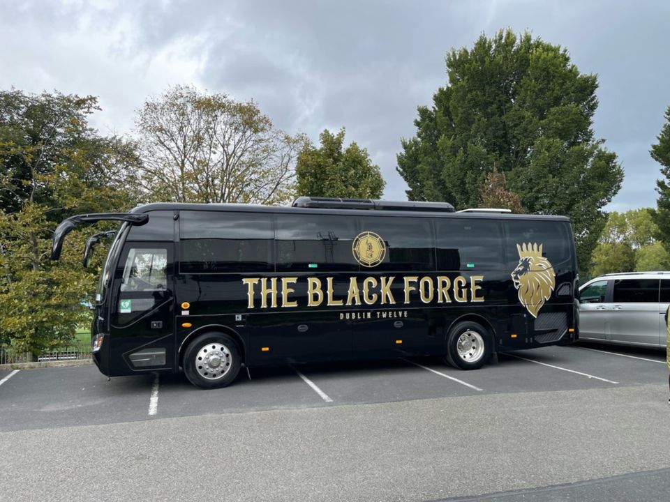 The Black Forge Inn bus