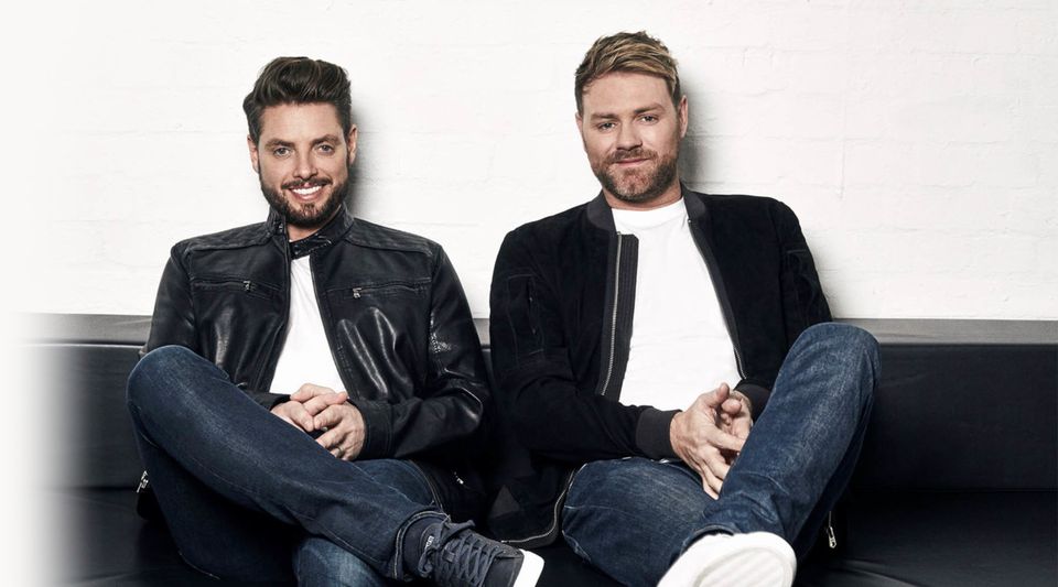 Keith Duffy and Brian McFadden are performing together as Boyzlife