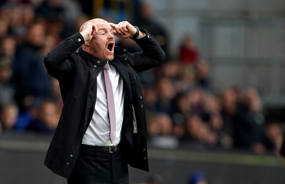 Sean Dyche is bidding to keep Burnley in the top flight for a seventh-straight season (Zac Goodwin/PA)