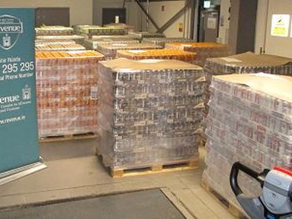 Revenue officers seized 21,230 litres of beer at Rosslare Europort
