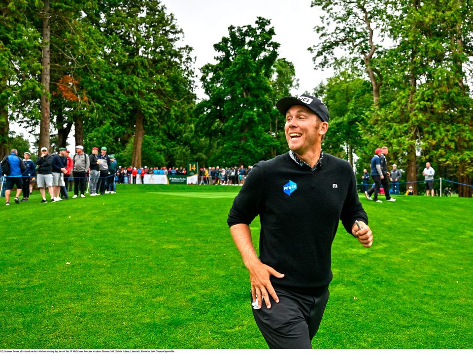 Séamus Power's leap into the world top 30 means he is currently in the automatic qualifying places for Europe's Ryder Cup team. Photo: Sportsfile