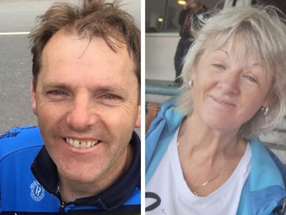 Dessie Byrne and his sister, 62-year-old Muriel Eriksson from Malmö, Sweden