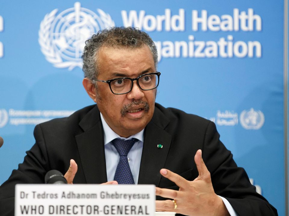 WHO director-general Tedros Adhanom Ghebreyesus. Photo: Salvatore Di Nolfi