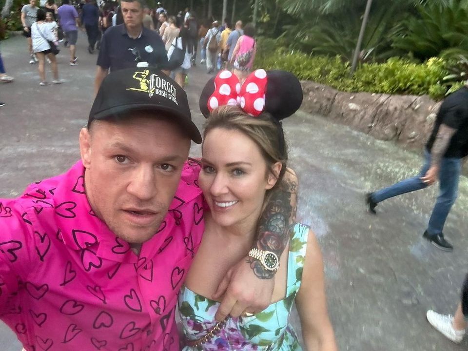 Dee and Conor in Disney World