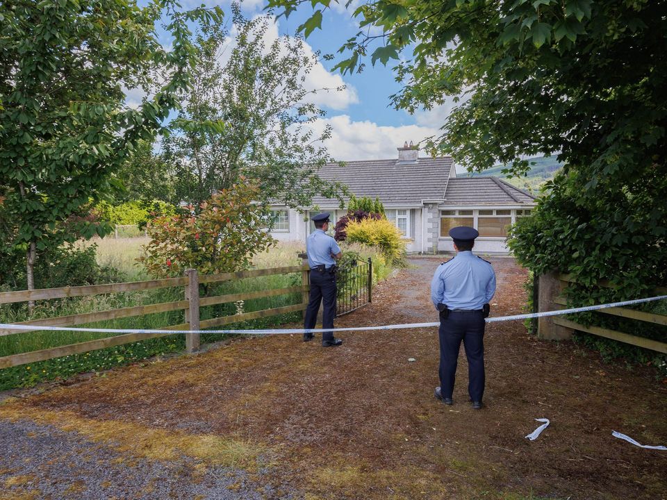 Tipperary home where bodies were found. Photo: Dylan Vaughan