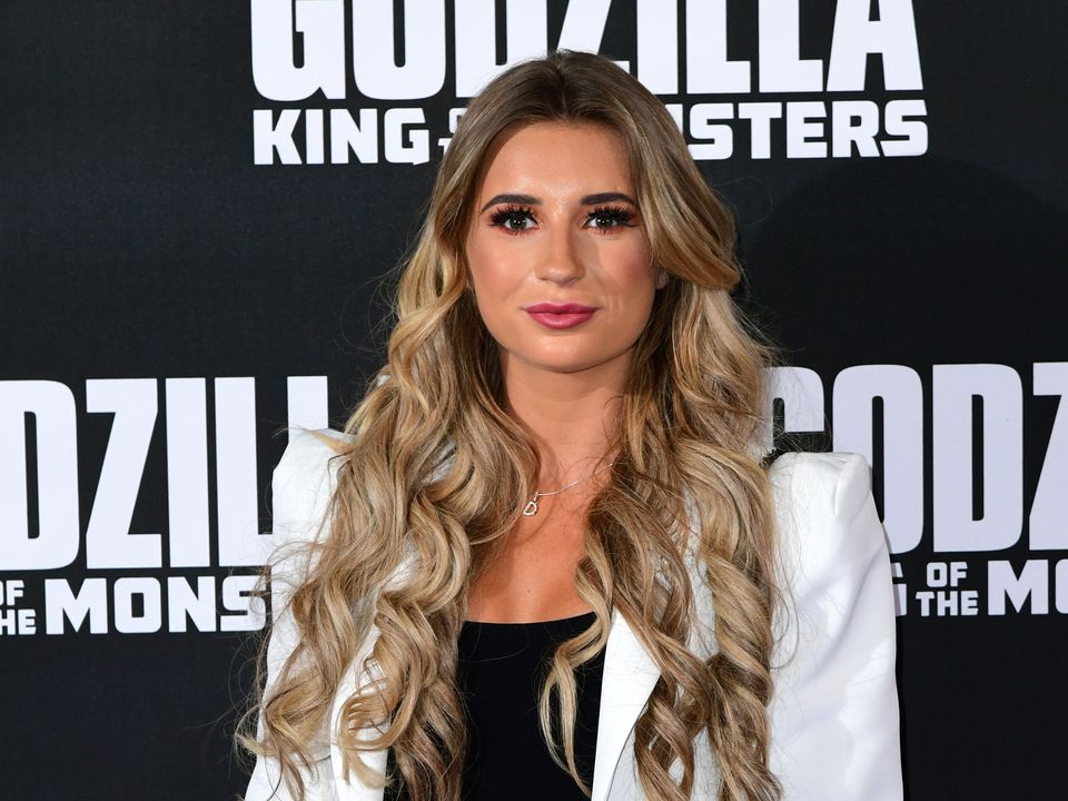 Dani Dyer during the Godzilla Special Screening at Leicester Square in London.