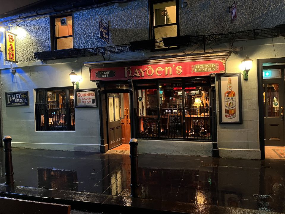 Hayden’s in Naas was just the ticket on a cold night