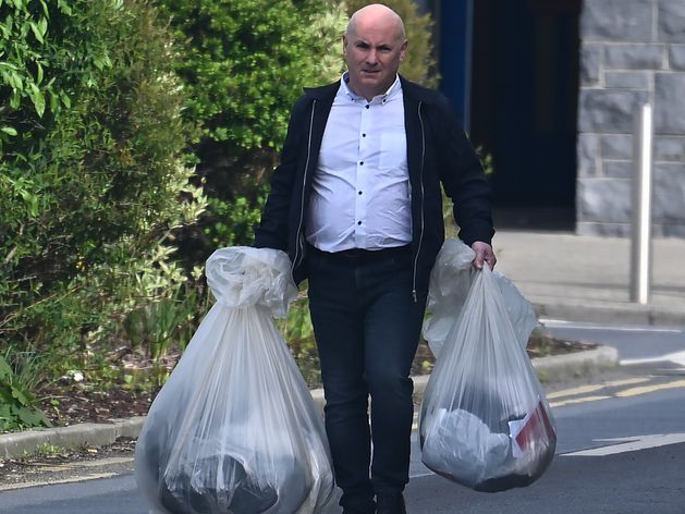 THIS the moment poison pen pervert Philip McGachey walked free from prison — having served just six months for targeting his neighbour with a series of ‘disgusting’ anonymised sex letters.