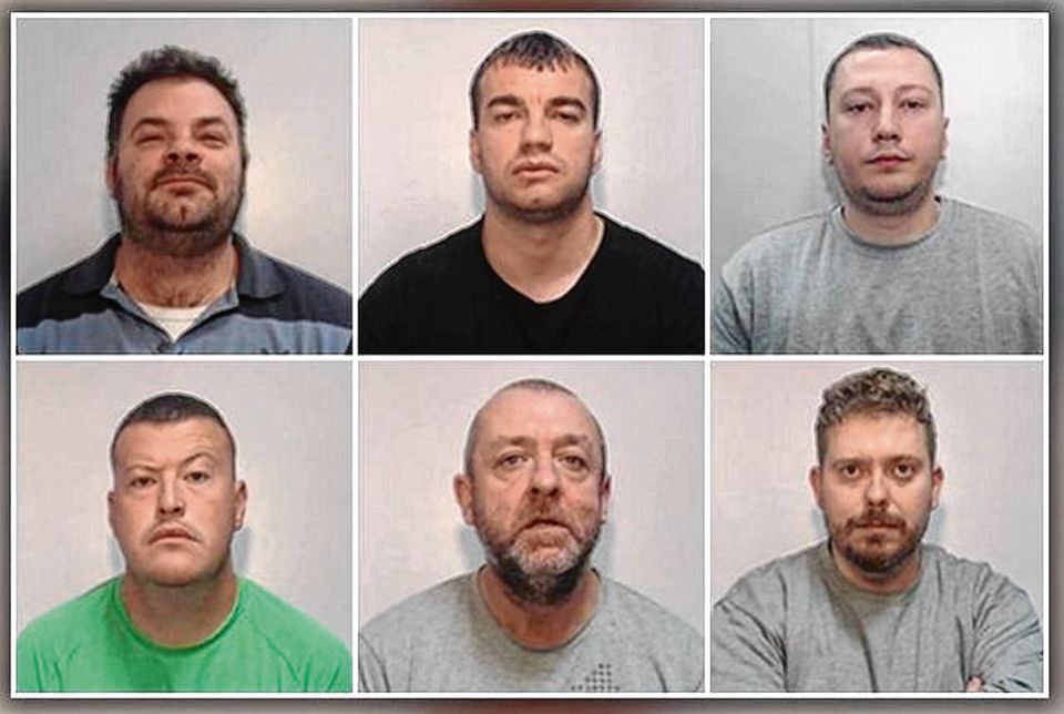 (top L-R) Glen Sinclair, Lahert Pone, Tedi Hyesani, (bottom L-R) Luke Spencer, Andrew Hall, Eneo Zace