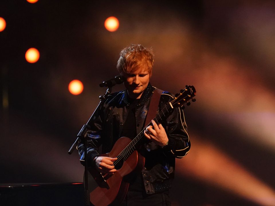 Ed Sheeran (Ian West/PA)
