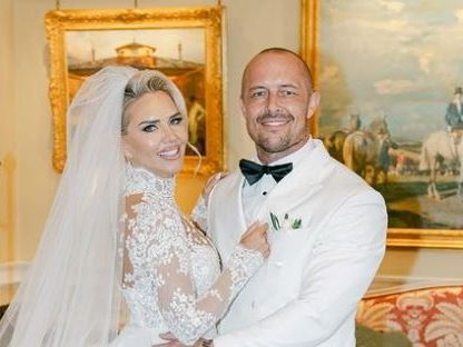 Erin McGregor shares first photo from her wedding to Terry Kavanagh at Cashel Palace Hotel