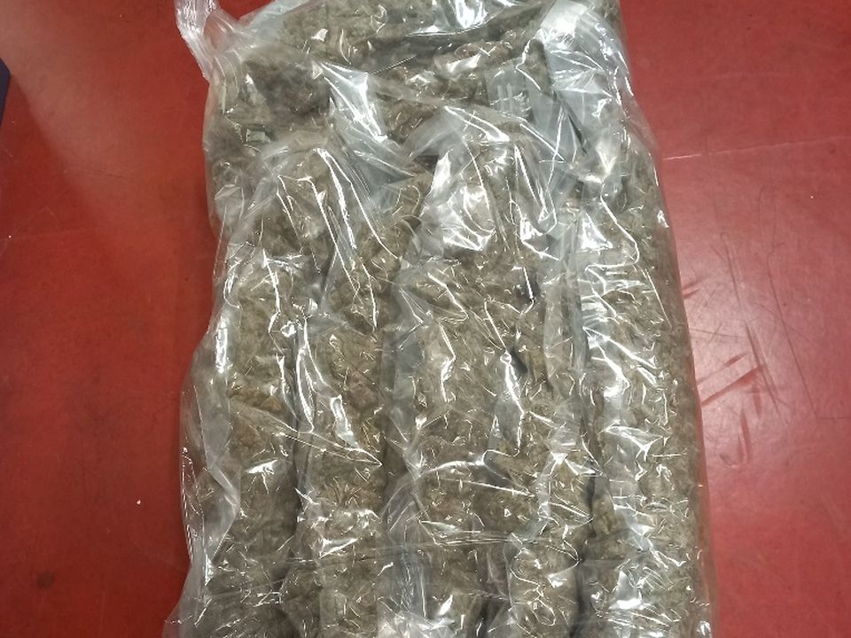 Photo of the drugs seized