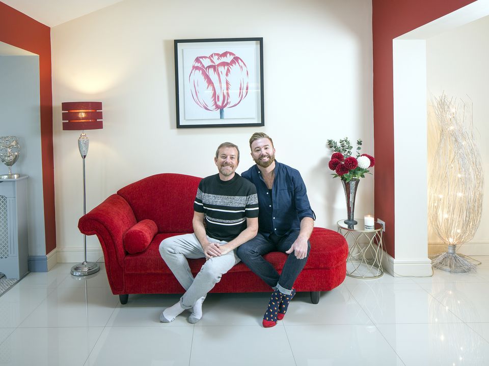 Karl Broderick and Alan Hughes have been together since 1993. Photo: Tony Gavin