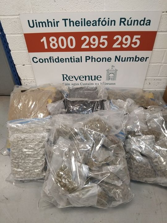 Cannabis seized in Dublin